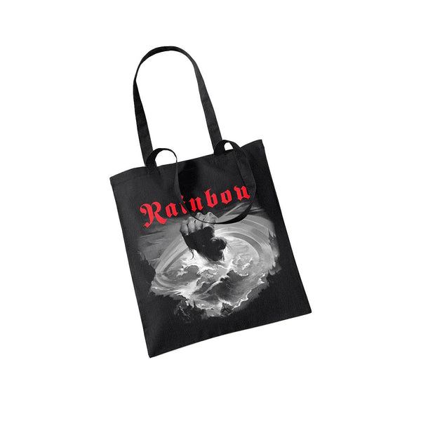 RAINBOW TOTE BAG BLACK
