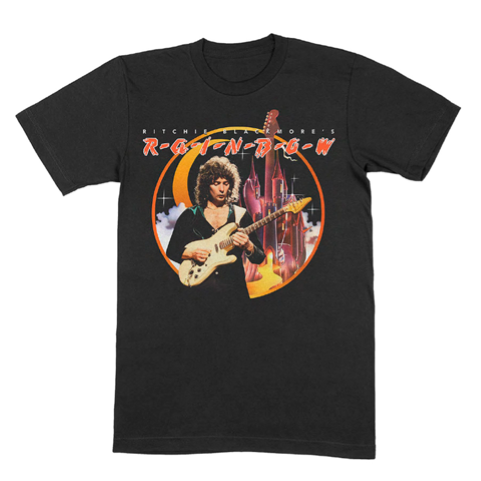 RB’s Rainbow Strat T-Shirt Black