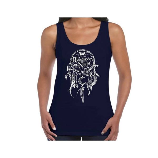 Feather Ladies Navy Tank
