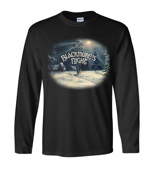 WINTER CAROLS BLACK LONGSLEEVE