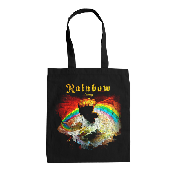 Rising Distressed Tote Black